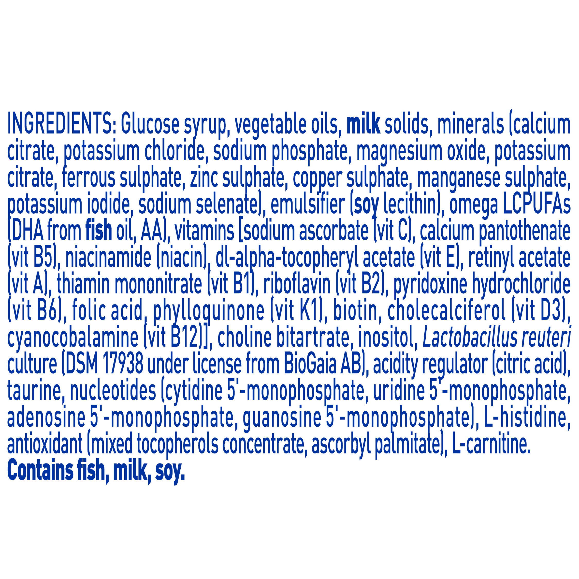 NAN EXPERTpro Lactose Intolerance 400g - Ingredients