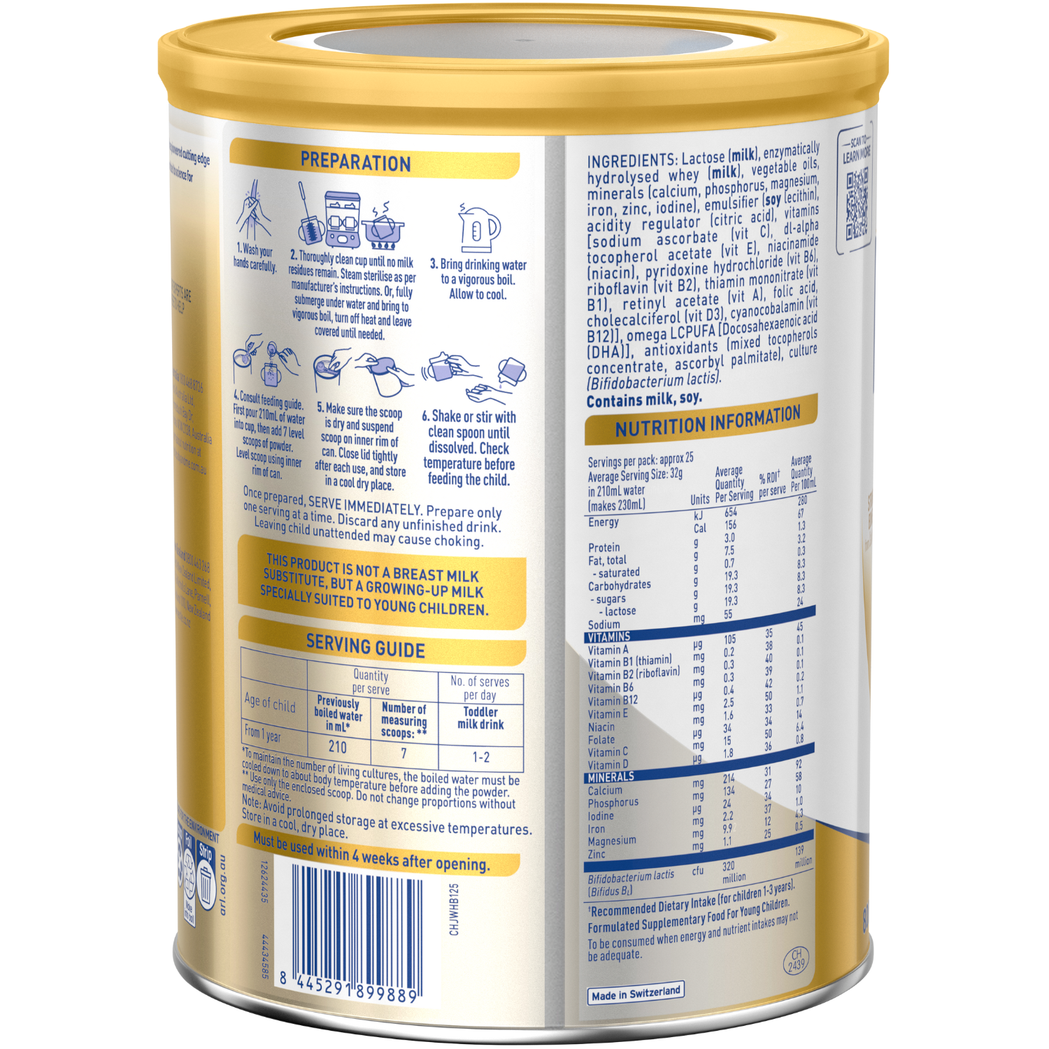 NAN SUPREMEpro 3 800g - Right