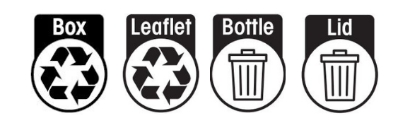 NAN CARE recycling logos