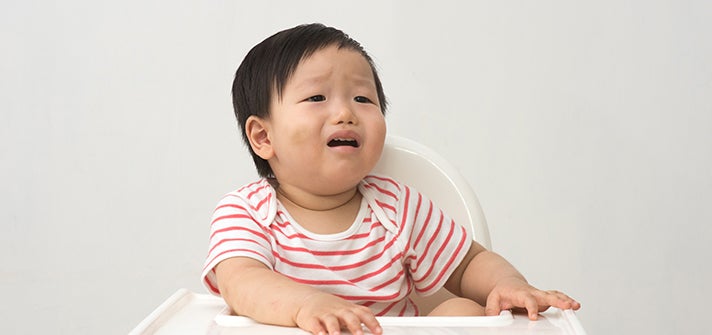 Face of feeding: the fussy cry