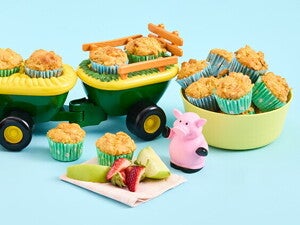 Carrot and Apple Muffins