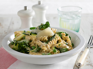 Creamy Pasta Primavera