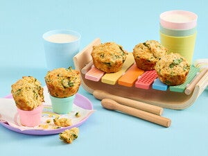Spinach and Cheese Muffins