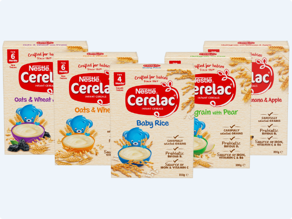 CERELAC baby cereal range FAQ