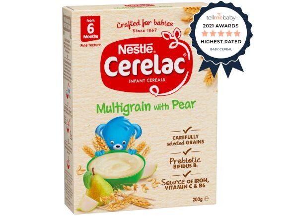 CERELAC Multigrain with Pear 072023 Front of Pack
