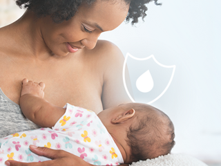 Breast milk helps protect babies during infancy