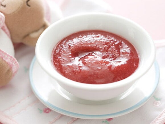 Berry and Pear Puree