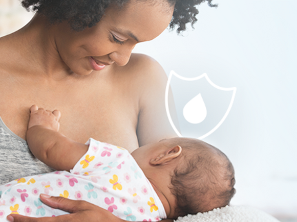 Breast milk helps protect babies during infancy