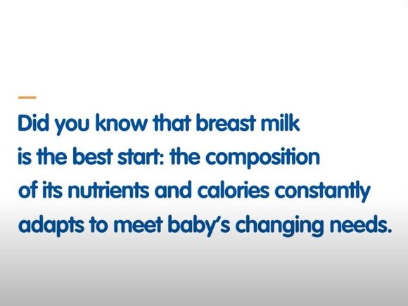 Breast Milk is the Best Start for Babies video
