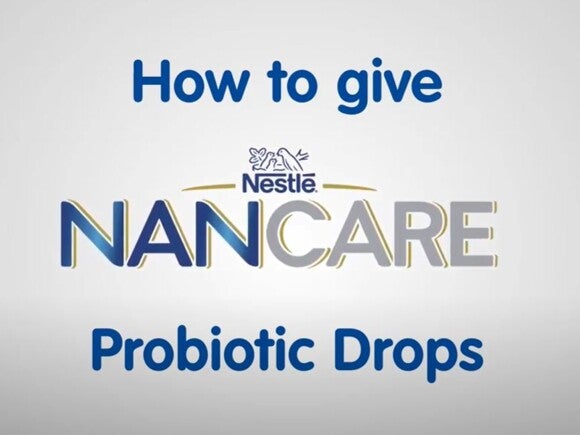 How to use NAN CARE Probiotic Drops