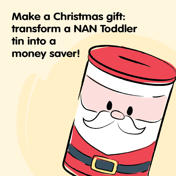 Make a NAN Toddler Money Saver 0