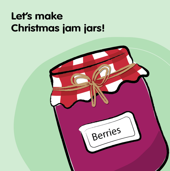 Lets make Christmas jam jars 0
