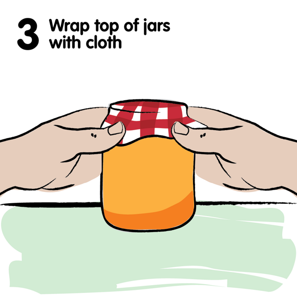 Lets make Christmas jam jars 3