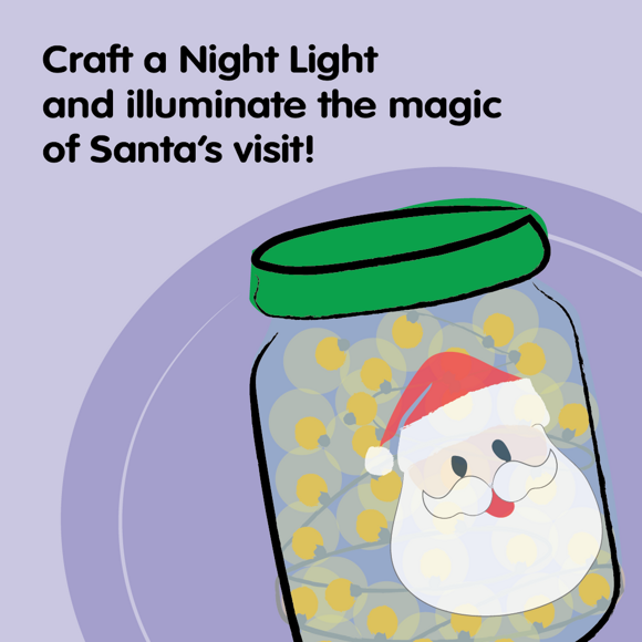 Create a Christmas Night Light 0