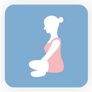 pre pregnant woman animation